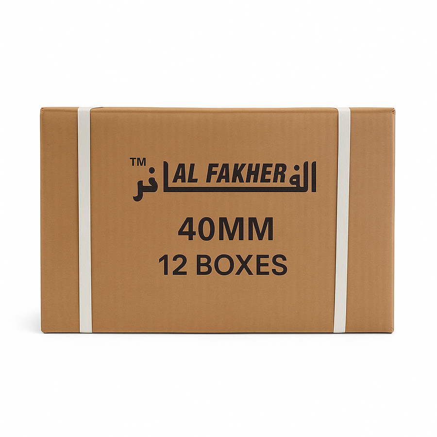 Al Fakher 40mm zelfontbrandende hookah kolen voordeelpak met 12 dozen
