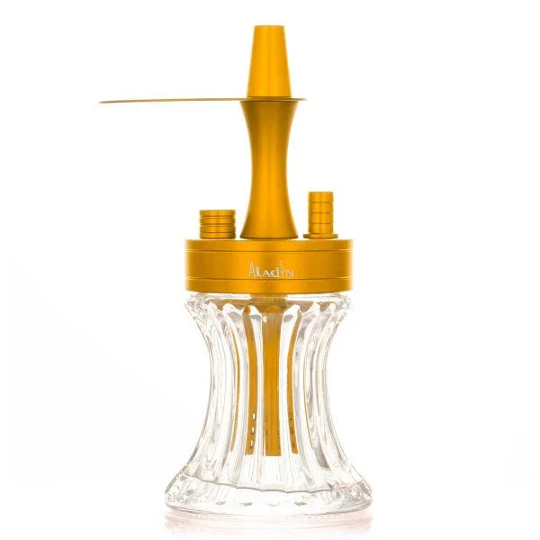 Aladin 2 Go Alu Goud hookah reisset van 23 centimeter