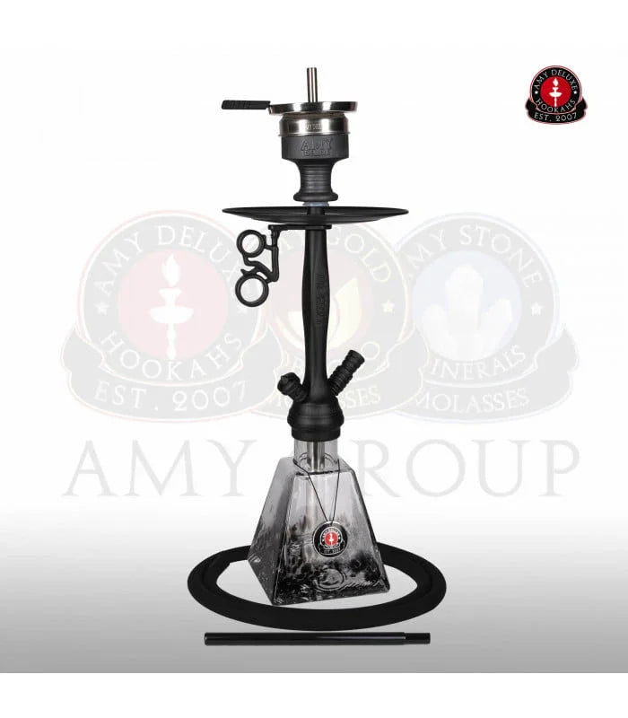 Amy Deluxe 038 I Need You waterpijp van 43 cm, complete shisha set met RVS kolom