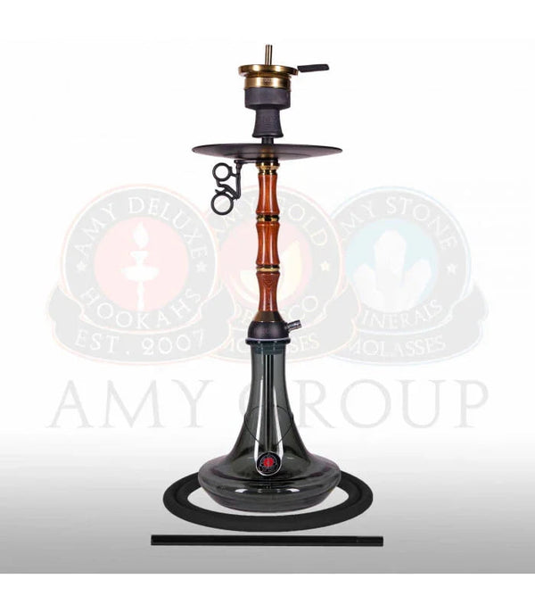 Amy Deluxe 113.01 Bamboo hookah van 75 cm, volledig aanzicht