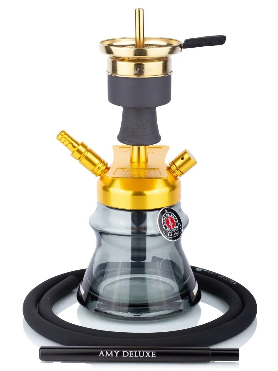 Amy Deluxe Alu Sphere Bag 34 cm shisha, goud vooraanzicht