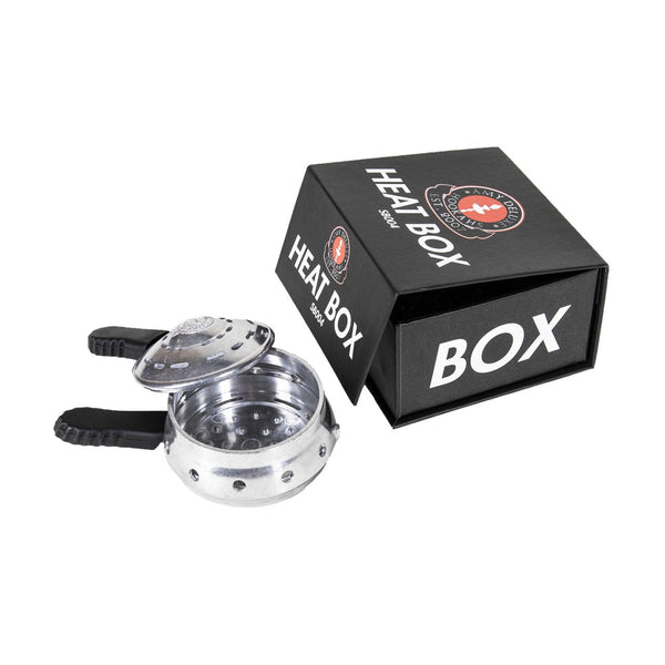 Amy Deluxe Heat Box hittebeheer accessoire voor waterpijp en shisha
