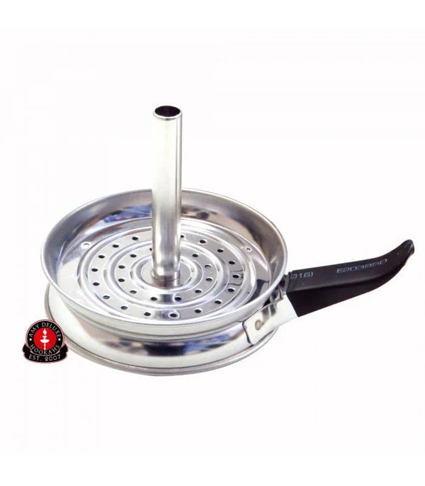AMY Deluxe Hot Pan HPA002 hittebeheer opzetstuk voor waterpijp tabakskop 6-7 cm