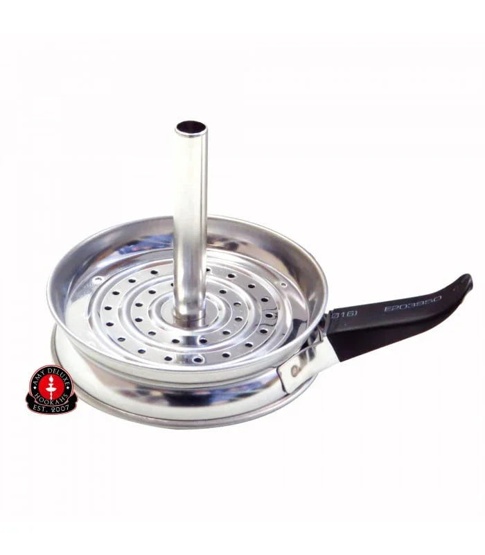 AMY Deluxe Hot Pan HPA002 hittebeheer opzetstuk voor waterpijp tabakskop 6-7 cm