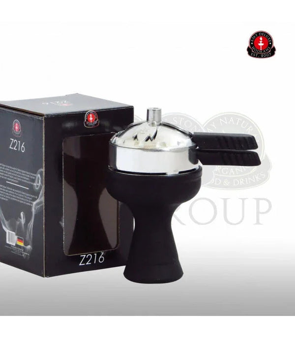 Siliconen waterpijp tabakskop van Amy Deluxe met instelbare heat manager