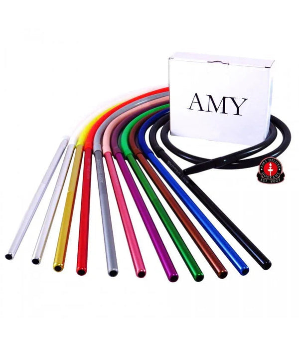 Amy Deluxe siliconen slang en aluminium mondstuk set, overzicht