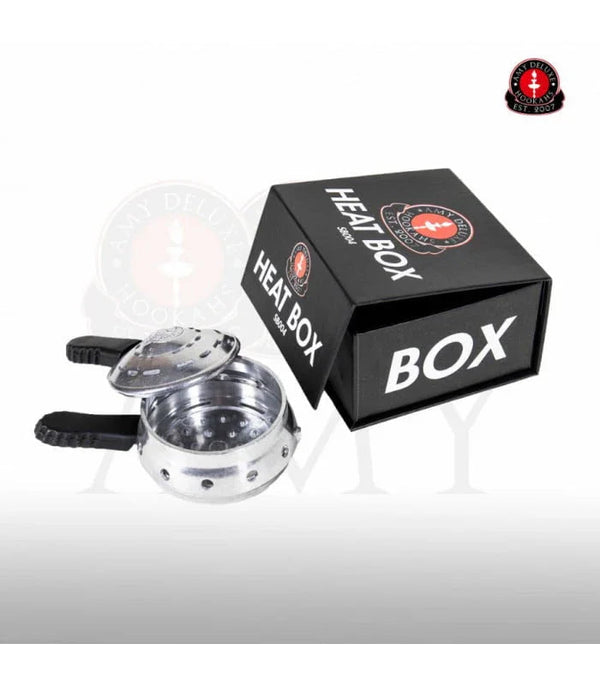 Amy Deluxe Smoke Box Heatmanagement aluminium warmtemanager voor waterpijp