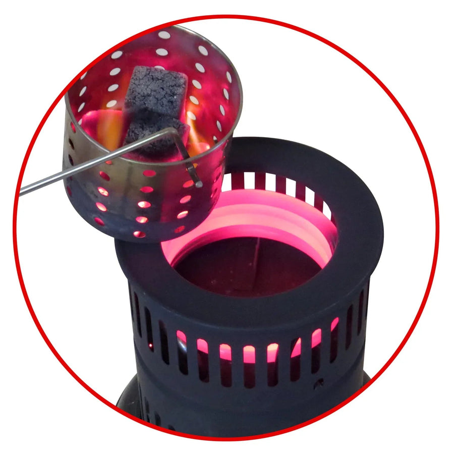 Amy Deluxe Tornado elektrische kolenverhitter 1000 watt voor shisha