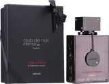 Fles Armaf Club de Nuit Intense Man Limited Edition, intens herenparfum met noten van citrus, roos en musk