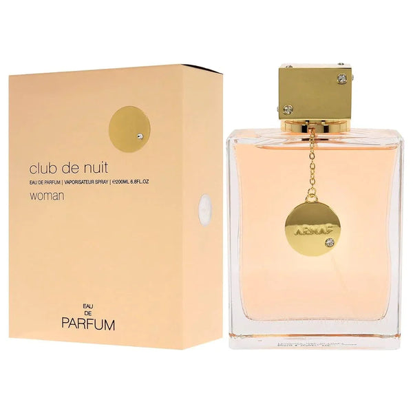 Armaf Club de Nuit Woman damesparfum, fles vooraanzicht met fris bloemige geur van bergamot en rozen