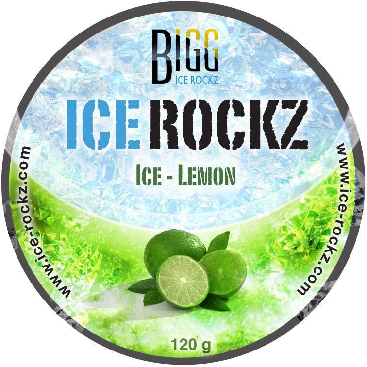 Bigg Ice Rockz Ice Lemon 120 gram steam stones limoen mint smaak