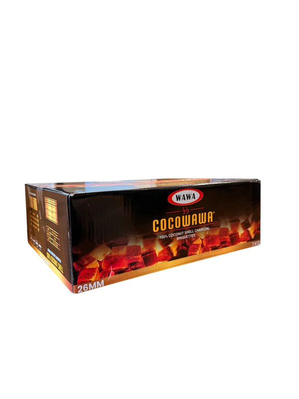 Doos Coco Wawa hookah kolen van 15 kg, kokosbriketten voor waterpijp
