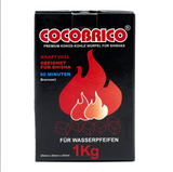 CocoBrico Natuurkolen 1KG 25MM