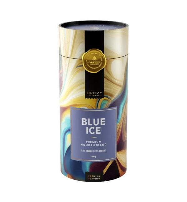 Drizzy Elements Blue Ice 200g waterpijp tabak in verpakking