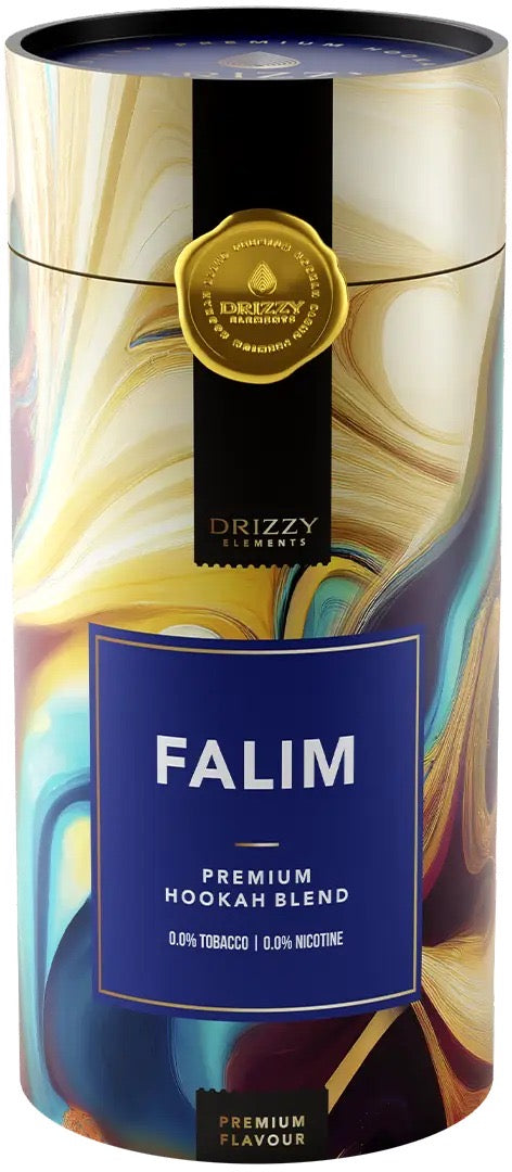 Drizzy Elements Falim hookah tabak 1 kg emmer met kauwgomsmaak, alternatief voor Adalya
