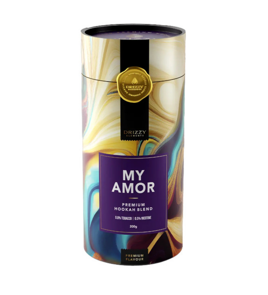 Drizzy Elements My Amor tabakspot 200 gram, fruitige hookah smaakblend