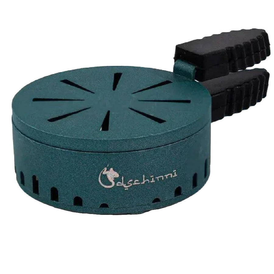 Dschinni Crown HMD Turkis turquoise heat management device voor hookah en waterpijp, bovenaanzicht