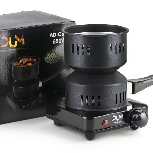 Dum Casserole 650 Watt elektrische kolenbrander voor shisha kolen