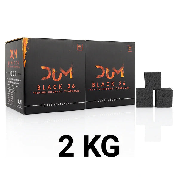 Dum hookah kolen 26 mm 2 kg kokosblokjes voor waterpijp