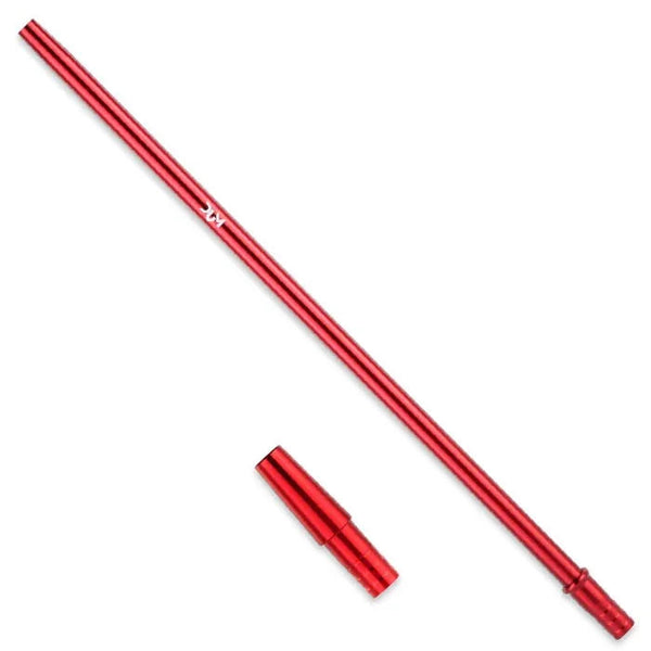 Aluminium shisha mondstuk Dum Slim in de kleur rood
