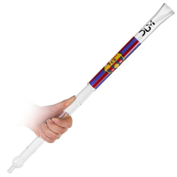 Dum waterpijp mondstuk FC Barcelona XXL 60 cm glas