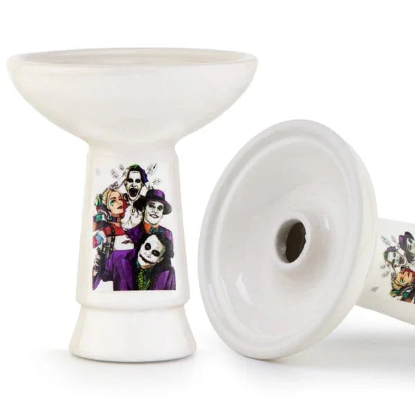 Dum Phunnel Vampires tabakskop van keramiek met vampier design, vooraanzicht