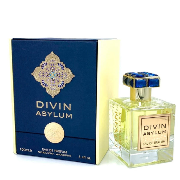 Flacon eau de parfum Divin Asylum van French Avenue met roos en iris