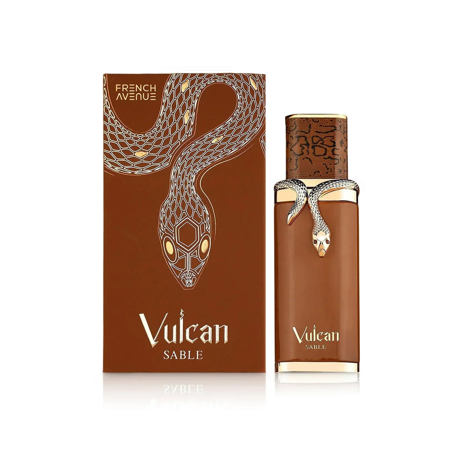French Avenue Vulcan Sable herenparfum 100ml met hout- en ambergeur