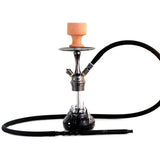 H2 760 Tiny hookah in zwart, compacte 40 cm shisha set
