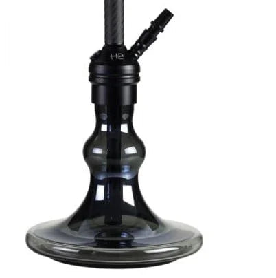 Zwarte H2 Fresh Carbon vaas H16 met Carbon-afwerking van aluminium