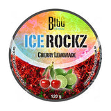 Verpakking Bigg Ice Rockz Cherry Lemonade 120gr nicotinevrije hookah steam stones