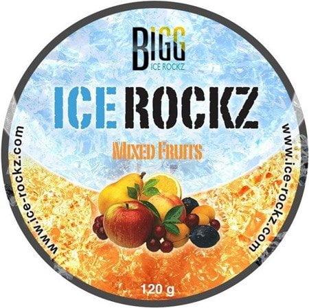 Ice Rockz Mixed Fruits steam stones 120 gram, pot vooraanzicht voor je waterpijp