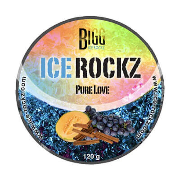 Ice Rockz Pure Love 120 gram potje nicotinevrije shisha steam stones