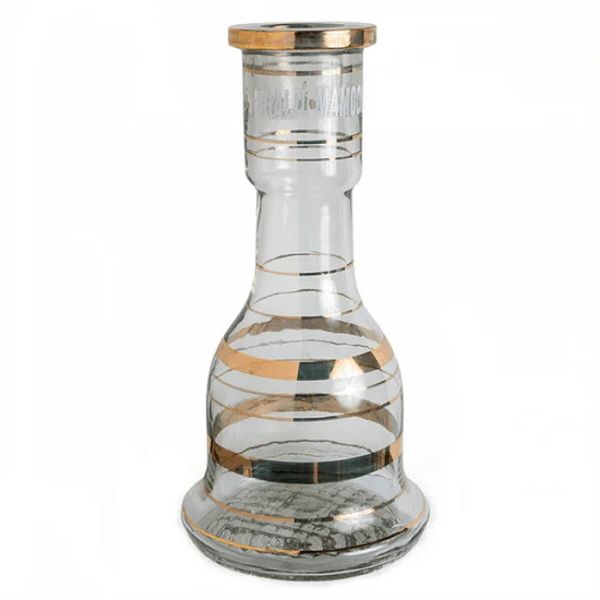 Khalil Mamoon losse shisha vaas in goudkleurig glas