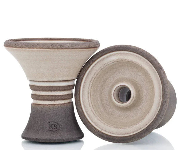 KS Original Appo Silko keramische tabakskop met glanzende Silko-afwerking en multi-gaten bodem