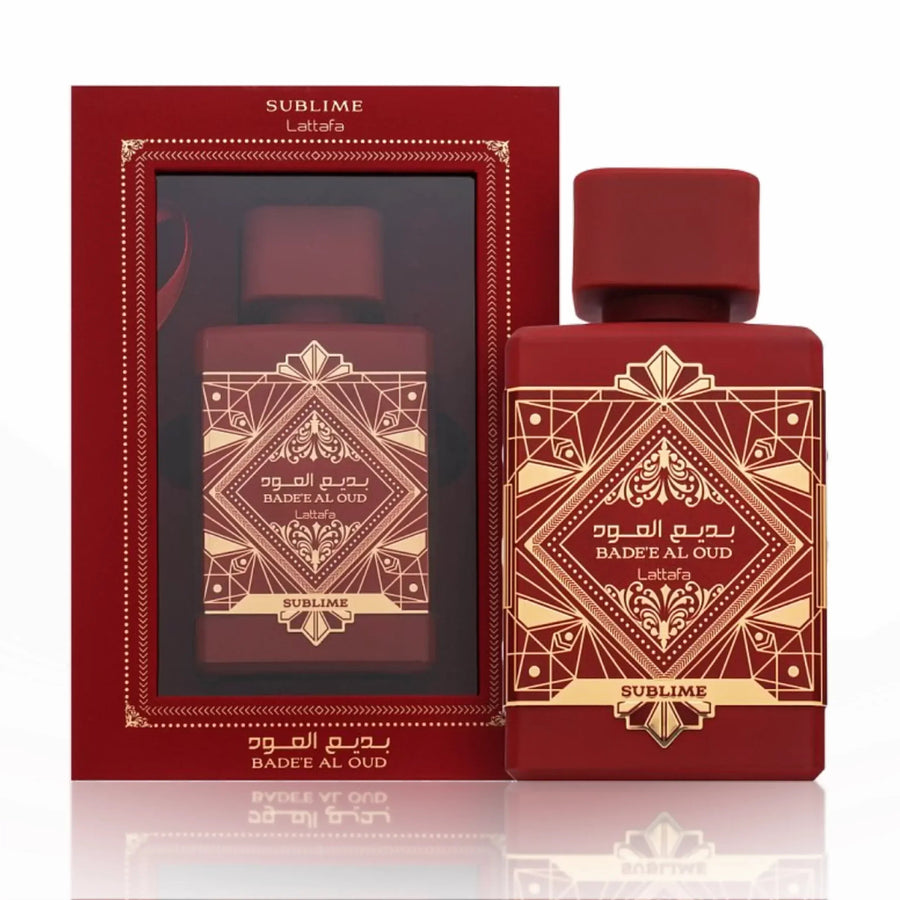 Flesje Lattafa Sublime Badee Al Oud, unisex oosterse oud-parfum