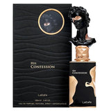 Lattafa His Confection eau de parfum voor heren, 100 ml met karamel en amberaccent