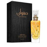 Lattafa Safwaan Lautre Oud eau de parfum fles 100ml vooraanzicht