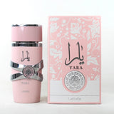 Lattafa Yara parfum 100 ml voor dames, orientaalse damesgeur met bloemig-warme tonen