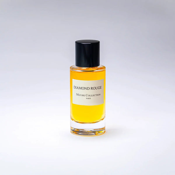 Mizori Collection Diamond Rouge parfum flacon van 50 ml in rood en goud