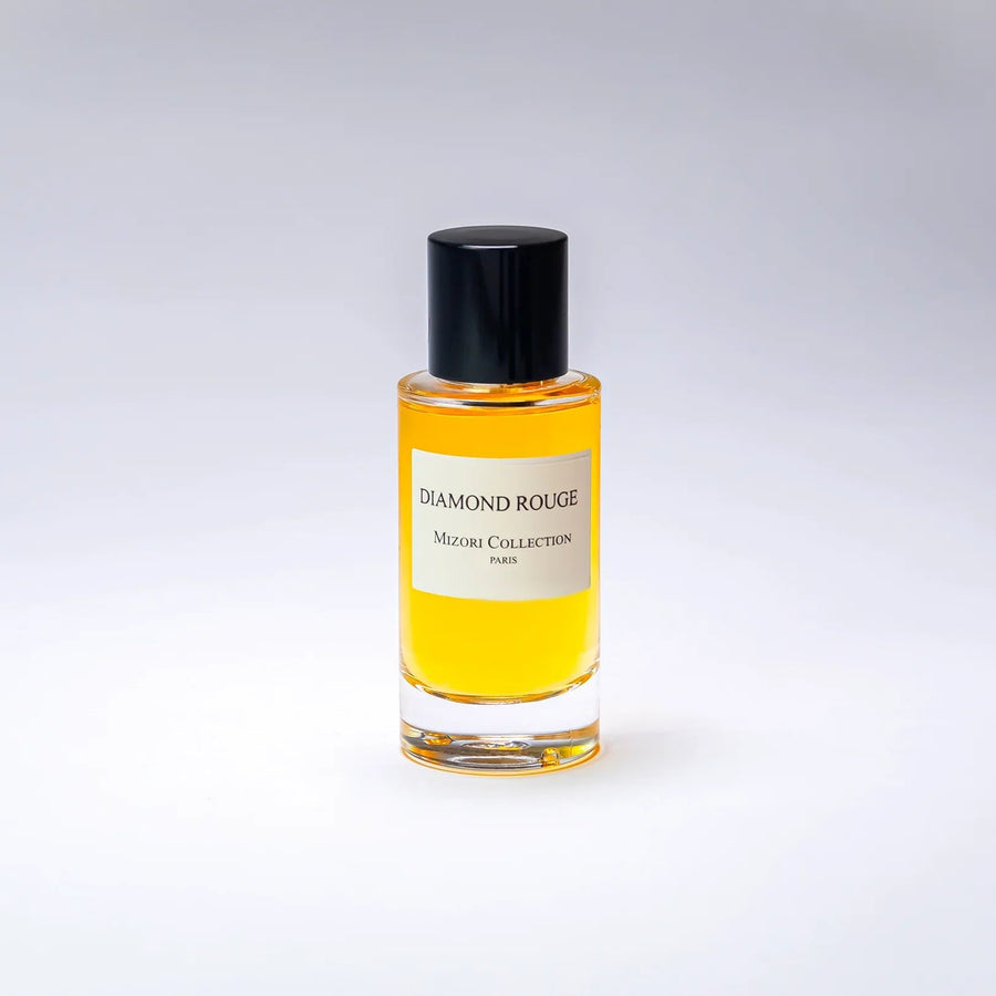 Mizori Collection Diamond Rouge parfum flacon van 50 ml in rood en goud