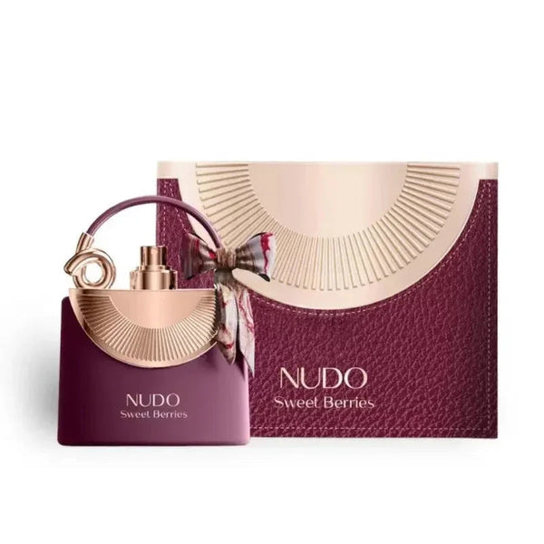 Nudo Sweet Berries 100ml damesparfum flacon met aardbei en framboosgeur