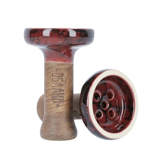 Oblako Bowl Killer bordeaux keramische hookah tabakskop uit Rusland