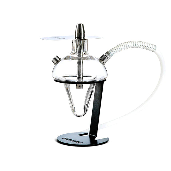 Oduman N5 Junior hookah met dik handgeblazen glas en stalen rookkolom