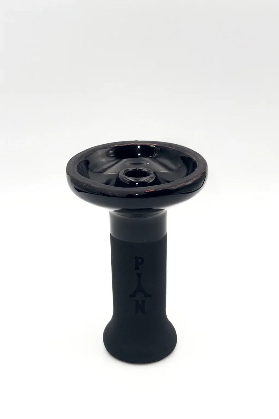 Zwart glanzende Panama Hookah shisha kop met phunnel model