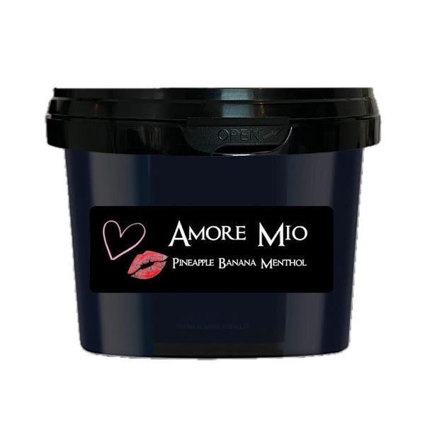 Pot Paradise Amore Mio van 200 gram met ananas, banaan en menthol voor je hookah