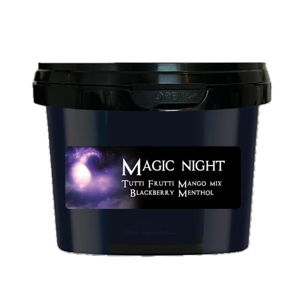 Pot Paradise Magic Night van 200 gram, steam stones met mango, braam en menthol voor je hookah
