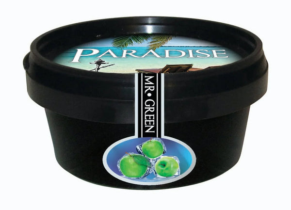 Paradise Mr. Green steam stones 100 gram, frisse appel-muntsmaak voor waterpijp zonder tabak