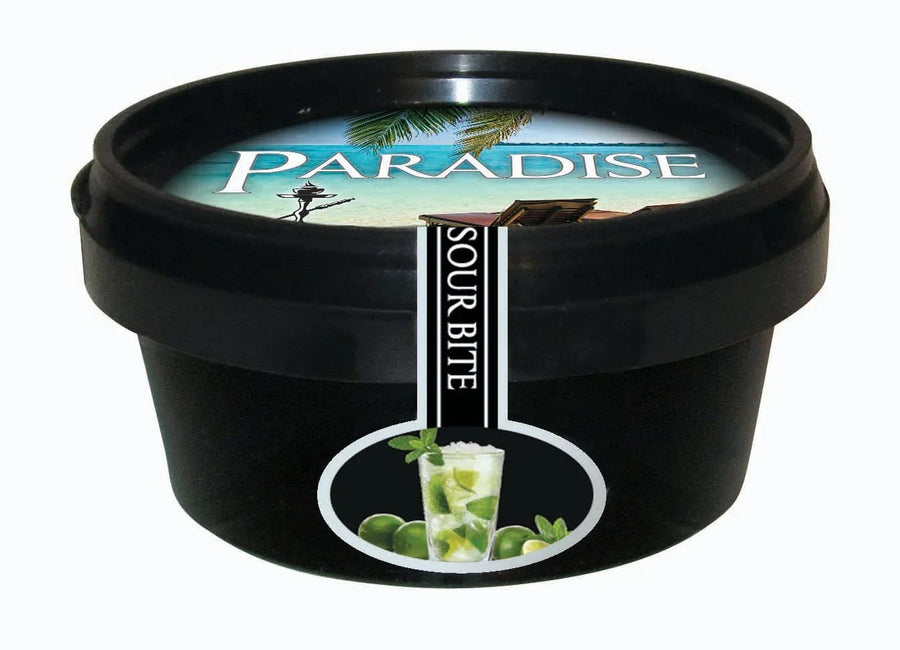 Paradise Sour Bite Mojito 100 gram tabaksvrije waterpijp steentjes met munt en limoen