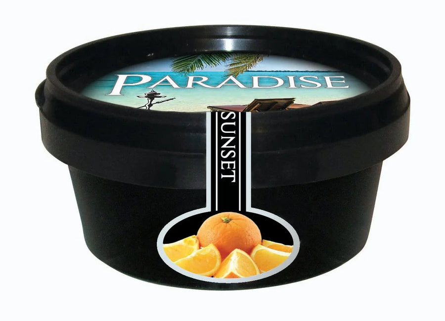 Paradise Sunset Orange steam stones 100 gram, tabaksvrije sinaasappelsmaak voor de waterpijp